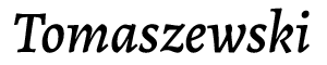 Tomaszewski logo